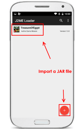 J2ME Loader import a game by its JAR file
