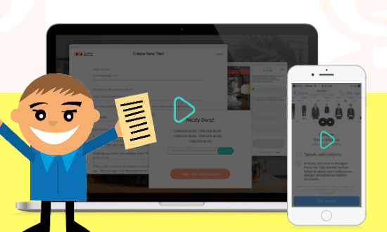 Let Users Create Remote Testing Videos by Sharing a Link