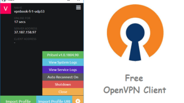 Open Source OpenVPN Client for Windows
