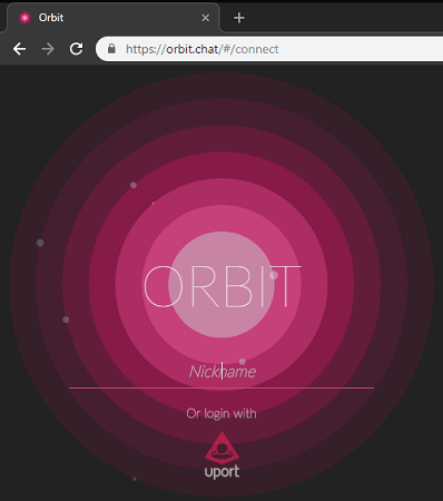 Orbit start chat