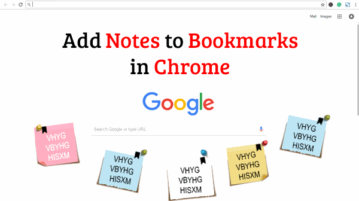 add notes to bookmarks in chrome