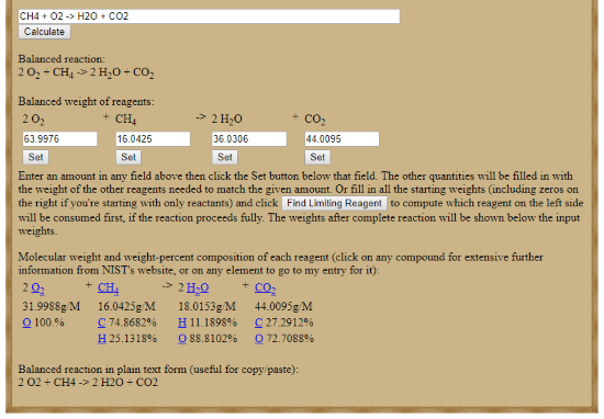 free online chemical reaction balancer