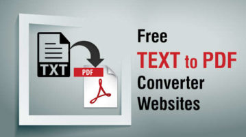 online text to pdf converters