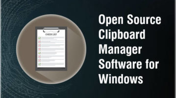 open source clipboard manager software for windows