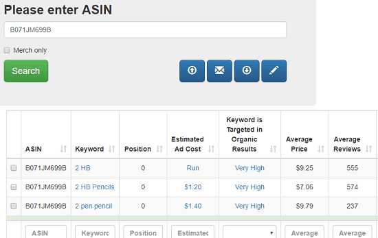 reverseasin free tool to do reverse asin search