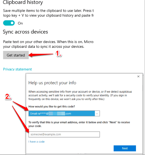 sign in with your microsoft account