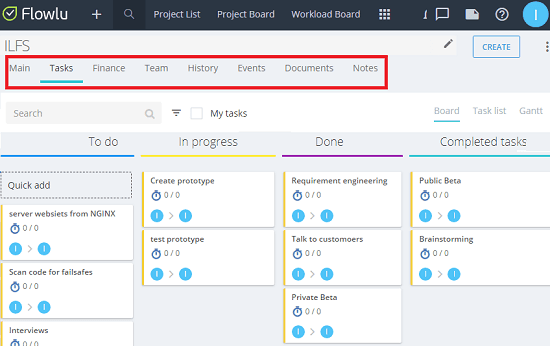 Flowlu free online knowledge management tool for teams