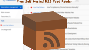 Free Self Hosted RSS Feed Reader FreshRSS online