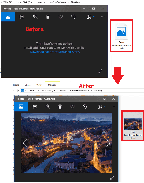 How to Open HEIC File in Windows 10 Photos App