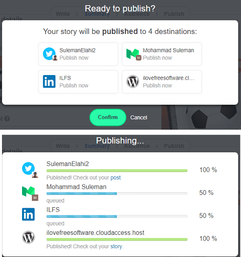 How to Post to WordPress, Medium, Facebook, Twitter Simultaneously