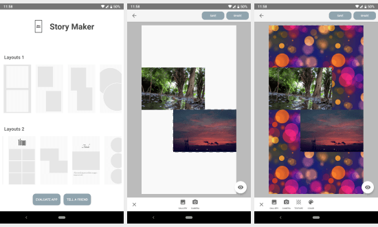 free Instagram story maker apps
