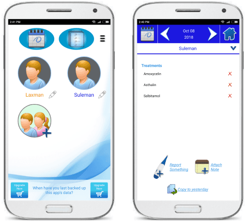 Medicalog for Families medication log app
