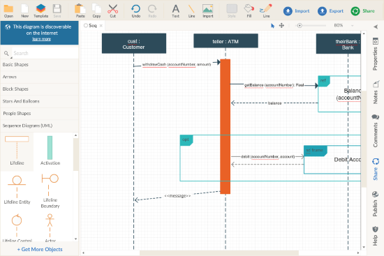 make sequence diagrams online