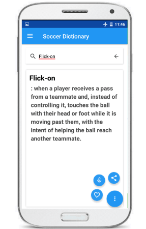 Soccer Dictionary free football dictionary app
