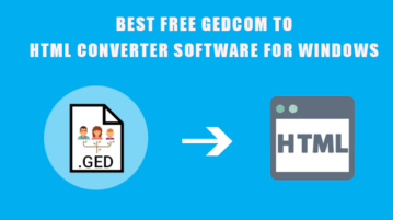 free gedcom to html converter software