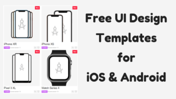 5 Websites to Download Free UI Design Templates for iOS, Android