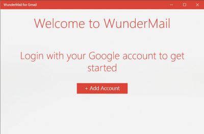login with your google account
