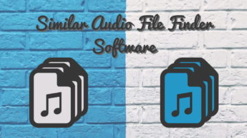 4 Free Similar Audio File Finder Software For Windows