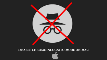 Disable Chrome Incognito Mode on MAC