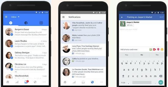 Facebook Pages Manager Android app