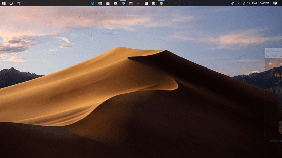 How to use Dynamic Desktop feature of macOS Mojave in Windows 10