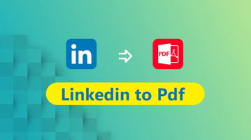LinkedIn to PDF