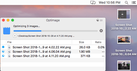 Optimage free mac image compressor