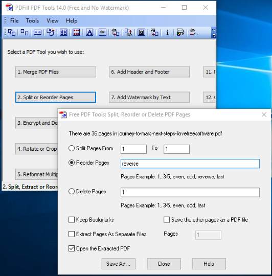 PDFill PDF Tools