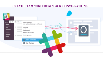 Slack Wiki App to build Team Wiki from Slack Conversations