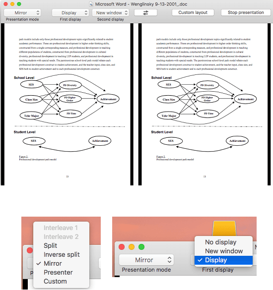 configuring SplitShow