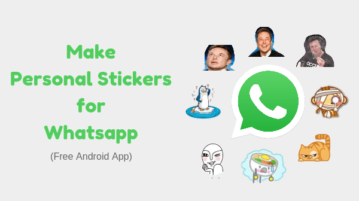 Convert Photo to Whatsapp Sticker with Free Android App