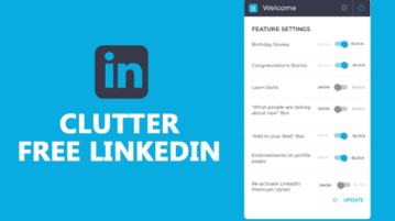 make linkedin clutter free