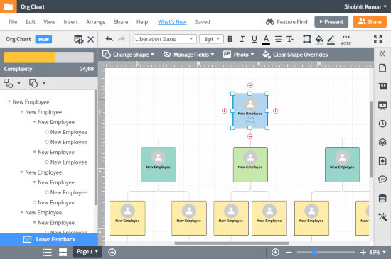 online organogram maker free