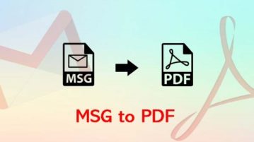 msg to pdf converter
