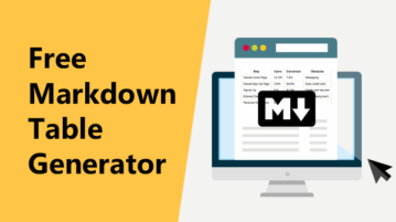 online markdown table generators