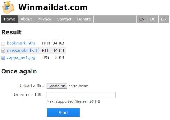 free online winmail dat file opener
