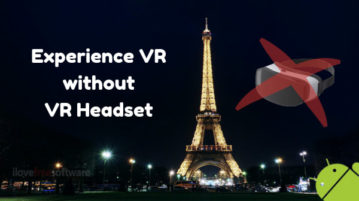 Experience VR in Android Without VR Headset: Sites in VR