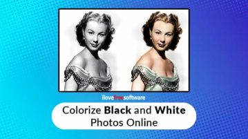 Colorize black and white photos online