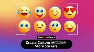 Create custom Instagram story stickers