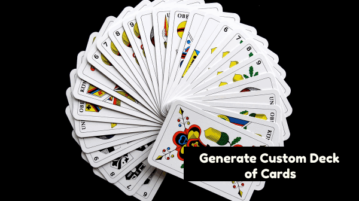 Free Scripting Graphic Software to Generate Custom Cards