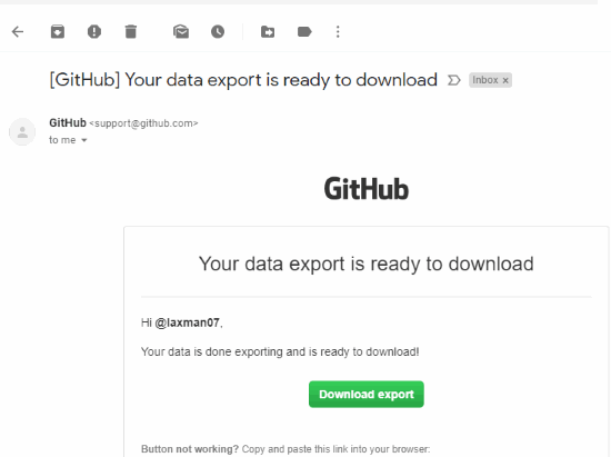 GitHub data ready to download