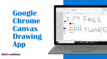 Google Chrome Canvas Drawing App