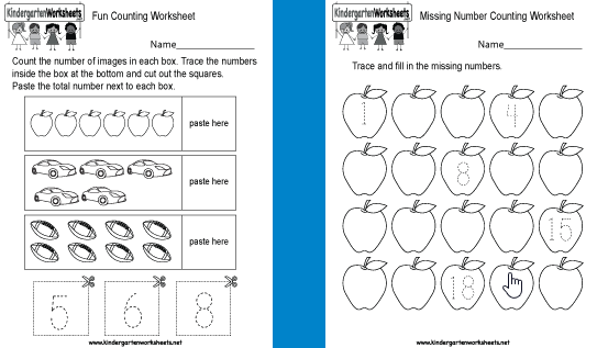 Kindergarten Worksheet