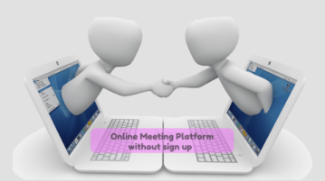 Online Meeting Platform with Text Chat, Screen Sharing without Sign Up