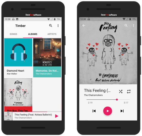 Timber music player open source