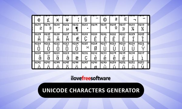 How to Generate Unicode in a Range?