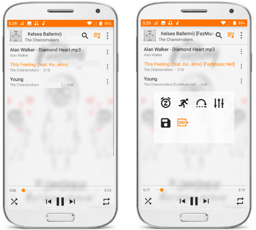VLC free ad free music player android