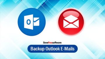 backup outlook emails