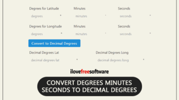 convert dms to decimal degrees
