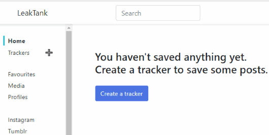 create a tracker